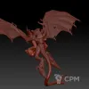 Описание картинки Winged Hive Tyrant от MrMetalHorror по цене 950руб | Свободный Рынок Миниатюр - СРМ - изображение - №3