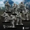 Описание картинки Cadian Shock Troops/Human Defence Force - Infantry OPR от Laboratory of Chaos по цене 350руб | Свободный Рынок Миниатюр - СРМ - изображение - №2