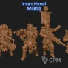 Описание картинки Iron Host Militia от Manufactorum76 по цене 1 600руб | Свободный Рынок Миниатюр - СРМ - изображение - №2