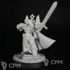 Описание картинки Black Templar emperor's champion conversion от KoofWorkshop по цене 1 260руб | Свободный Рынок Миниатюр - СРМ - изображение - №2