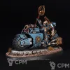 Описание картинки Primaris Chaplain on Bike от KoofWorkshop по цене 1 400руб | Свободный Рынок Миниатюр - СРМ - изображение - №5