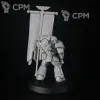 Описание картинки Primaris Space Marine Ancient от KoofWorkshop по цене 840руб | Свободный Рынок Миниатюр - СРМ - изображение - №3