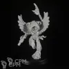Описание картинки Blood Angels Chaplain With Jump Pack от KoofWorkshop по цене 1 050руб | Свободный Рынок Миниатюр - СРМ - изображение - №3
