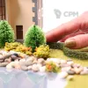 Описание картинки Живая изгородь для макета темно-зеленая. Набор 3 ш от Morrison-RUS по цене 372руб | Свободный Рынок Миниатюр - СРМ - изображение - №4