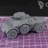 Описание картинки Бронеавтомобиль Autoblinda 41 / масштаб 1:56 / 28 мм от DModels по цене 800руб | Свободный Рынок Миниатюр - СРМ - изображение - №2