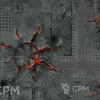 Описание картинки Баттл мат «Павший город» 60x44| Поле для варгеймов | Батлмат от Marauder's Workshop по цене 2 300руб | Свободный Рынок Миниатюр - СРМ - изображение - №2