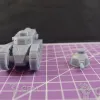 Описание картинки Французский легкий танк Renault FT-17 / масштаб 1:56 / 28mm от DModels по цене 700руб | Свободный Рынок Миниатюр - СРМ - изображение - №5