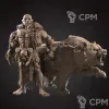 Описание картинки Дженази Воды, Друид+ Форма Медведя (Water Genasi, от Gabrigame_Print по цене 770руб | Свободный Рынок Миниатюр - СРМ - изображение - №3