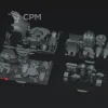 Описание картинки Acastus Knight Porphyrion / Акастус Порфирион от 3D6 по цене 6 901руб | Свободный Рынок Миниатюр - СРМ - изображение - №4