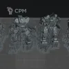 Описание картинки Набор из 4 мехов на старт / 4 robots for BattleTech от 3D6 по цене 750руб | Свободный Рынок Миниатюр - СРМ - изображение - №2