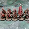 Описание картинки Chaos Warriors of Khorne от Каджит по цене 8 888руб | Свободный Рынок Миниатюр - СРМ - изображение - №2