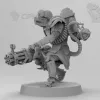 Описание картинки The Heavy Weapons Rat от Naggaroth Night по цене 400руб | Свободный Рынок Миниатюр - СРМ - изображение - №5