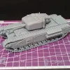Описание картинки Британский пехотный танк Churchill II / масштаб 1:56 / 28мм от DModels по цене 1 080руб | Свободный Рынок Миниатюр - СРМ - изображение - №2