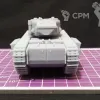 Описание картинки Британский пехотный танк Churchill II / масштаб 1:56 / 28мм от DModels по цене 1 080руб | Свободный Рынок Миниатюр - СРМ - изображение - №5