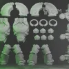 Описание картинки Saturnine Terminator от Олег К по цене 950руб | Свободный Рынок Миниатюр - СРМ - изображение - №2