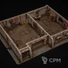 Описание картинки Сет из трех зданий от Alminster73 по цене 25 000руб | Свободный Рынок Миниатюр - СРМ - изображение - №2