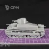 Описание картинки Японский тяжелый танк Type 95 Ro-Go / масштаб 1:56 / 28мм от DModels по цене 1 600руб | Свободный Рынок Миниатюр - СРМ - изображение - №5
