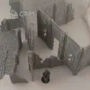 Описание картинки Трехэтажный Разрушенный Мануфакторий от Terrain Print по цене 800руб | Свободный Рынок Миниатюр - СРМ - изображение - №7