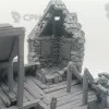 Описание картинки Разрушенная Ратуша - Фэнтези Террейн, Shadowfey Ruins от Terrain Print по цене 2 500руб | Свободный Рынок Миниатюр - СРМ - изображение - №3