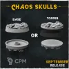 Описание картинки Chaos Skulls Топперы от Studio Cockatoo по цене 2 930руб | Свободный Рынок Миниатюр - СРМ - изображение - №2