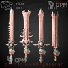 Описание картинки CSM Accursed Sword v1 от Стальные Небеса по цене 160руб | Свободный Рынок Миниатюр - СРМ - изображение - №2