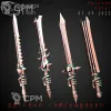 Описание картинки CSM Accursed Sword v1 от Стальные Небеса по цене 160руб | Свободный Рынок Миниатюр - СРМ - изображение - №4