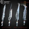 Описание картинки Heavy Power Swords от Стальные Небеса по цене 180руб | Свободный Рынок Миниатюр - СРМ - изображение - №2