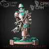 Описание картинки Dark Mechanicum Tech Priest v1 от Стальные Небеса по цене 400руб | Свободный Рынок Миниатюр - СРМ - изображение - №4