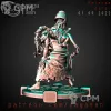 Описание картинки Dark Mechanicum Tech Priest v2 от Стальные Небеса по цене 400руб | Свободный Рынок Миниатюр - СРМ - изображение - №3