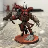 Описание картинки Daemon Prince of Chaos Khorne Пожиратели миров Демон Принц от User33903 по цене 1 500руб | Свободный Рынок Миниатюр - СРМ - изображение - №2