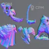 Описание картинки Radukar The Wolf Cursed City от JANIX 3D STUDIO  по цене 250руб | Свободный Рынок Миниатюр - СРМ - изображение - №2