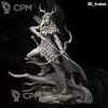 Описание картинки Wood Elf Girl Archer от Naggaroth Night по цене 2 000руб | Свободный Рынок Миниатюр - СРМ - изображение - №5
