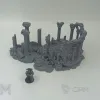 Описание картинки Древние Руины - Фэнтези Террейн, Goblin Grotto от Terrain Print по цене 2 450руб | Свободный Рынок Миниатюр - СРМ - изображение - №3