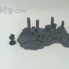 Описание картинки Древние Руины - Фэнтези Террейн, Goblin Grotto от Terrain Print по цене 2 450руб | Свободный Рынок Миниатюр - СРМ - изображение - №4