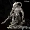 Описание картинки Horned Marauder от Naggaroth Night по цене 1 800руб | Свободный Рынок Миниатюр - СРМ - изображение - №2