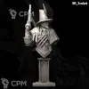 Описание картинки Witch Hunter (Bust) от Naggaroth Night по цене 2 000руб | Свободный Рынок Миниатюр - СРМ - изображение - №3