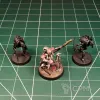 Описание картинки Necrons Cryptek Technomancer and Cryptothralls от Каджит по цене 2 198руб | Свободный Рынок Миниатюр - СРМ - изображение - №2