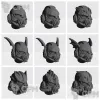 Описание картинки Night Lords Helmets v2 от Стальные Небеса по цене 330руб | Свободный Рынок Миниатюр - СРМ - изображение - №3