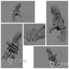 Описание картинки Night Lords two pairs Claws v2 от Стальные Небеса по цене 200руб | Свободный Рынок Миниатюр - СРМ - изображение - №2
