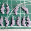 Описание картинки Night Lords Lightning Claws v2 от Стальные Небеса по цене 250руб | Свободный Рынок Миниатюр - СРМ - изображение - №2