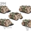 Описание картинки Legions Imperialis Rhino Transport x5 от Vault Boy по цене 3 198руб | Свободный Рынок Миниатюр - СРМ - изображение - №3