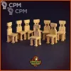 Описание картинки Набор длинных столов (без свечек) от Gabrigame_Print по цене 460руб | Свободный Рынок Миниатюр - СРМ - изображение - №3