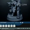 Описание картинки Мультипарт lieutenant in phobos armour от Lucky Pants по цене 800руб | Свободный Рынок Миниатюр - СРМ - изображение - №3