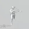 Описание картинки Операторы Компании, отделение Средняя Азия от akaTuman по цене 1 300руб | Свободный Рынок Миниатюр - СРМ - изображение - №7