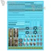 Описание картинки Iron Warriors Legion Transfer Sheet Декали Оригинал GW от Vault Boy по цене 5 298руб | Свободный Рынок Миниатюр - СРМ - изображение - №3