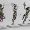 Описание картинки Daemonettes of Slaanesh от Naggaroth Night по цене 250руб | Свободный Рынок Миниатюр - СРМ - изображение - №10