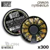 Описание картинки Green Stuff World Chaos Symbols x300 от Vault Boy по цене 1 698руб | Свободный Рынок Миниатюр - СРМ - изображение - №2