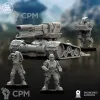 Описание картинки Field Ordnance Battery/Human Defence Force - Field Artillery OPR от Laboratory of Chaos по цене 1 700руб | Свободный Рынок Миниатюр - СРМ - изображение - №4