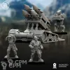 Описание картинки Field Ordnance Battery/Human Defence Force - Field Artillery OPR от Laboratory of Chaos по цене 1 700руб | Свободный Рынок Миниатюр - СРМ - изображение - №5