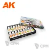 Описание картинки Набор красок и инструментов AK Interactive SIGNATURE SET JOSE DAVINCI 3G от Дауран по цене 5 500руб | Свободный Рынок Миниатюр - СРМ - изображение - №2